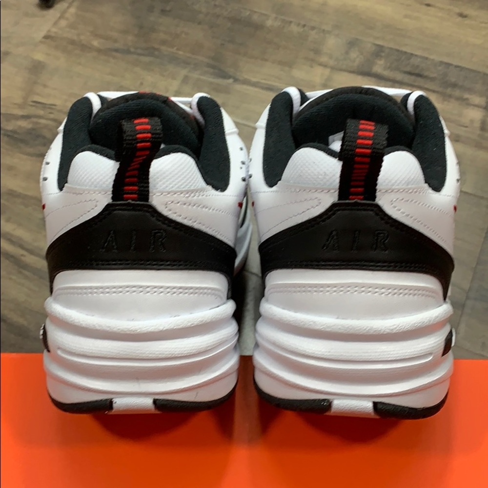 NIKE AIR MONARCH IV (4E) white/black Men’s - Picture 8 of 16